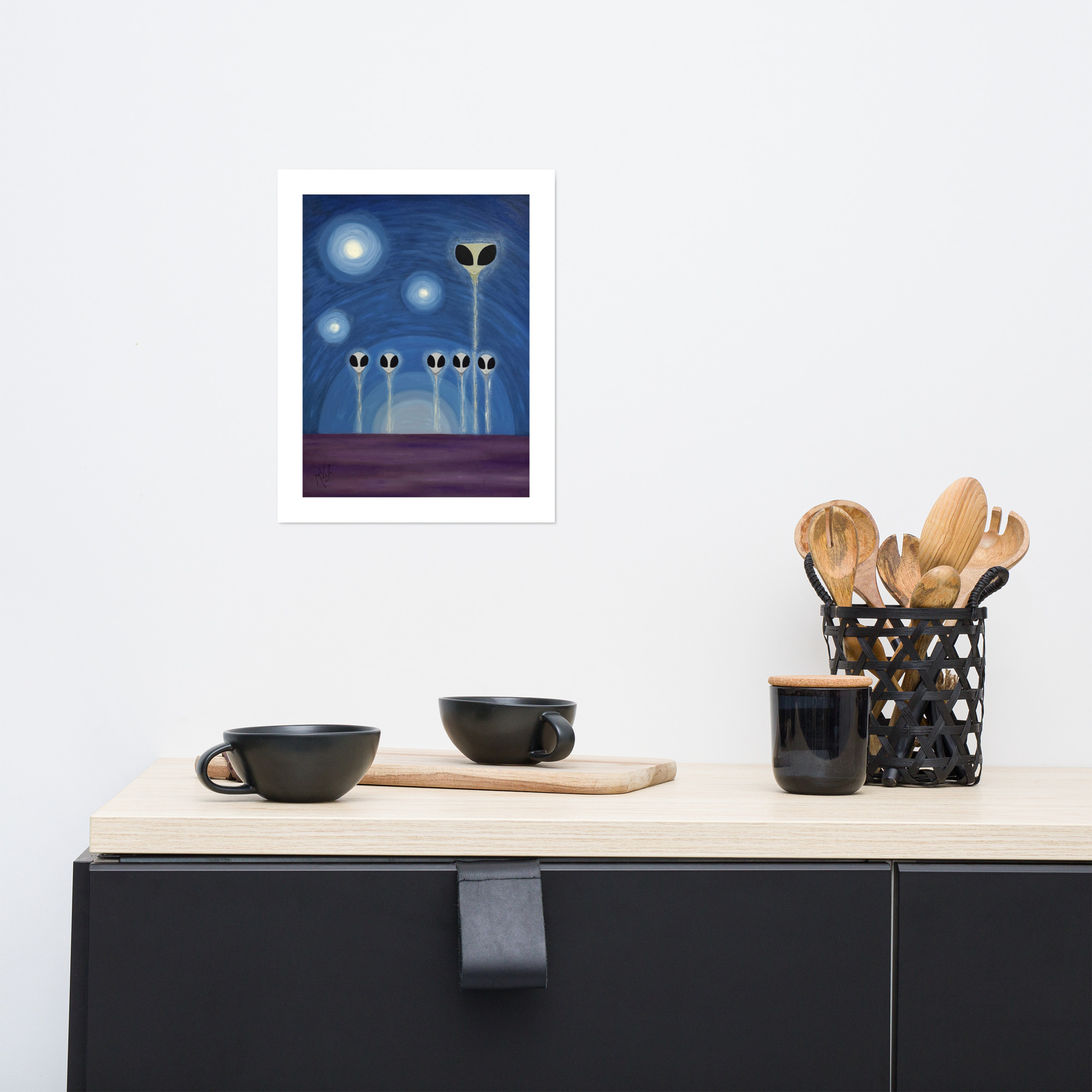 Visitors | 11x14" Print - Image 2