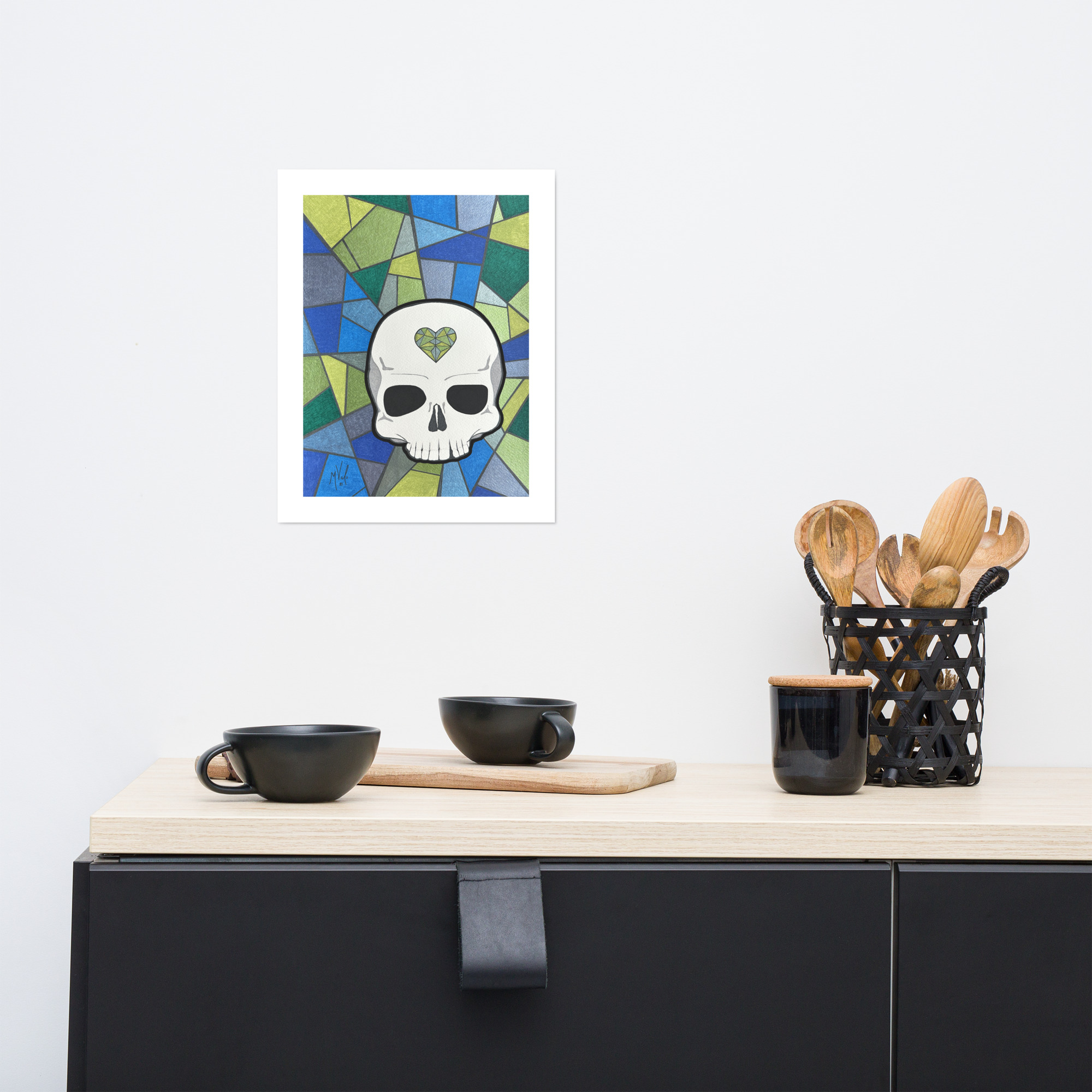 Stained Glass Goodbye | 11x14" Print - Image 3