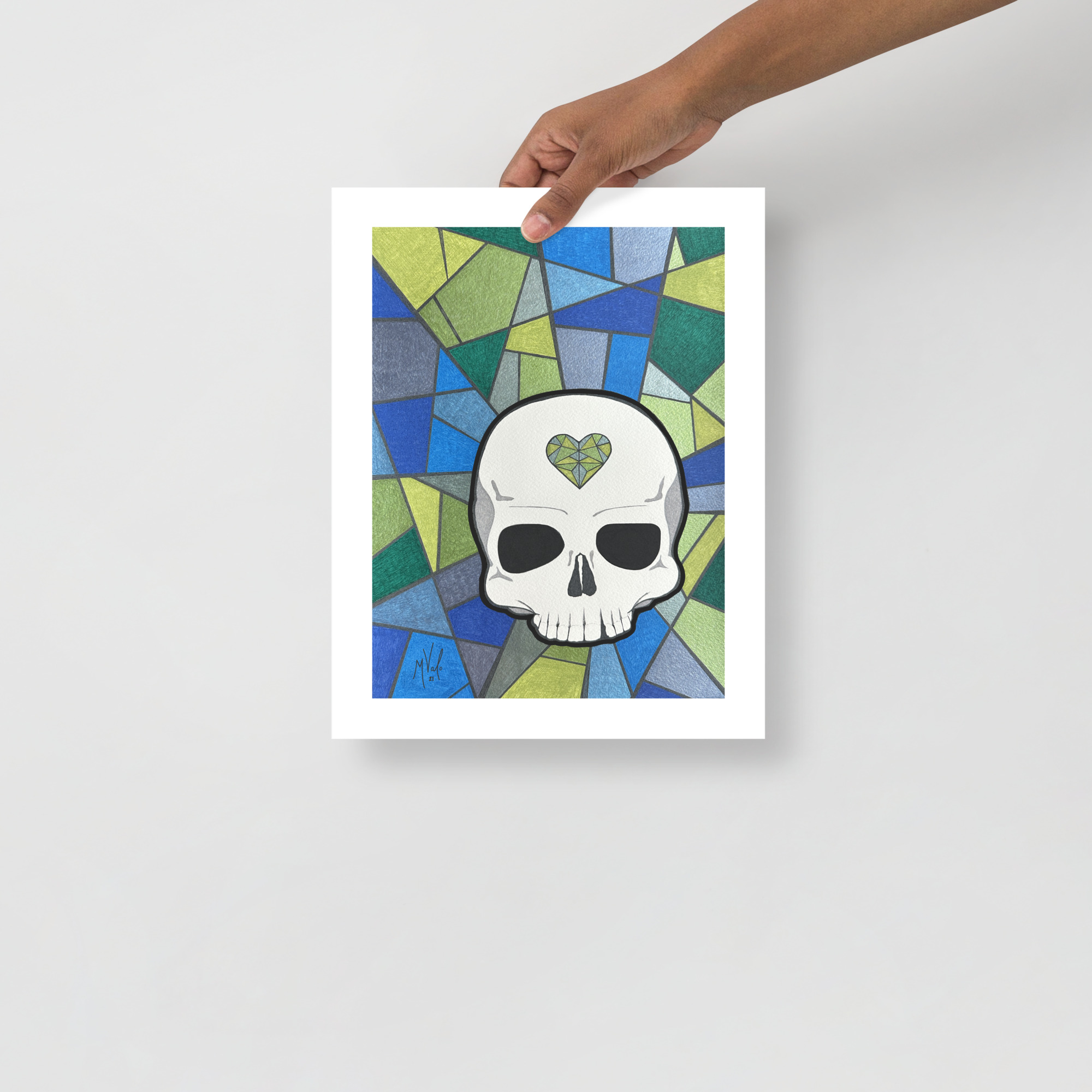 Stained Glass Goodbye | 11x14" Print - Image 4