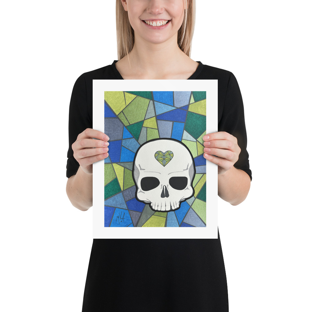 Stained Glass Goodbye | 11x14" Print - Image 2