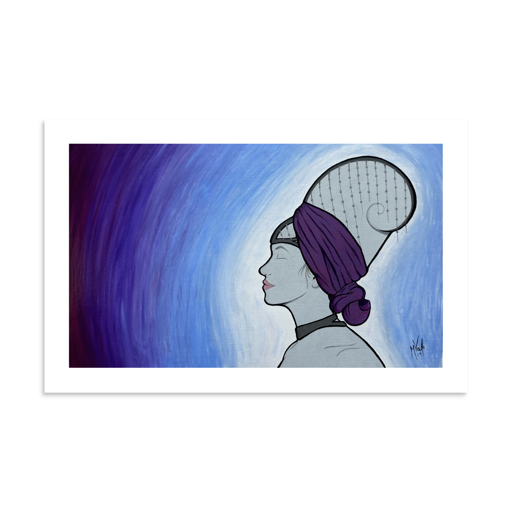 The Cosmic Oracle | 11x17" Print - Image 2