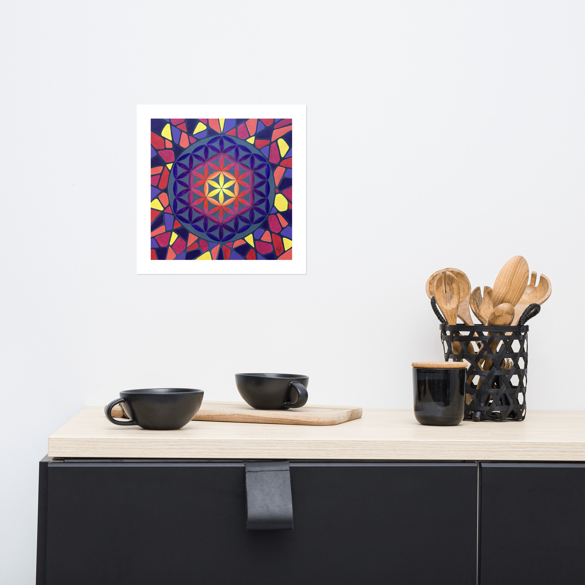 Fragments of Infinity | 12x12" Print - Image 2
