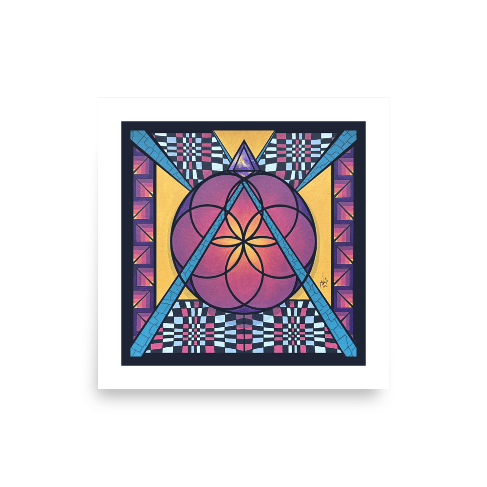 Arcturian Seed of Life | 12x12" Print